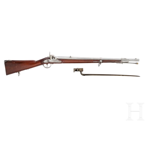 Extra Corps Perkussions-Gewehr 1854, mit Bajonett