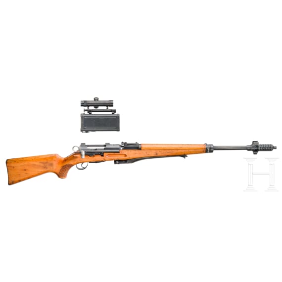 A sniper carbine Mod. 55, with scope