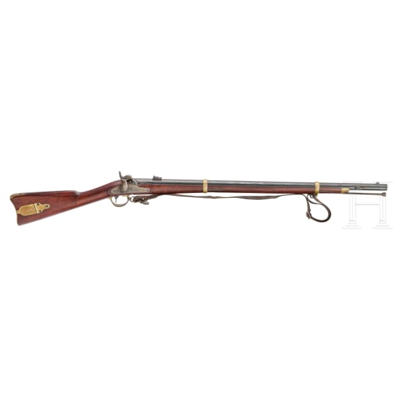 A Remington M 1863 percussion contract rifle