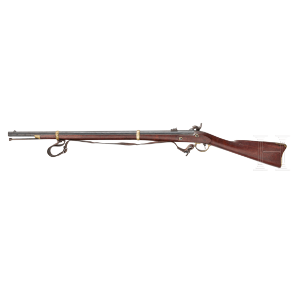 A Remington M 1863 percussion contract rifle