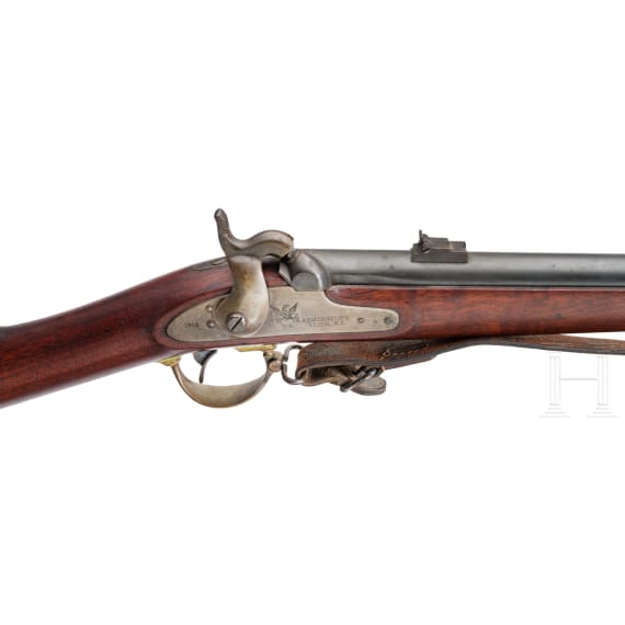 A Remington M 1863 percussion contract rifle