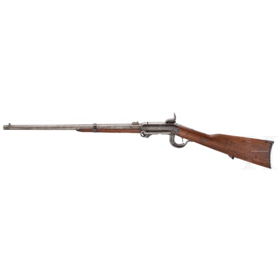 A Burnside percussion carbine, fifth model, Providence