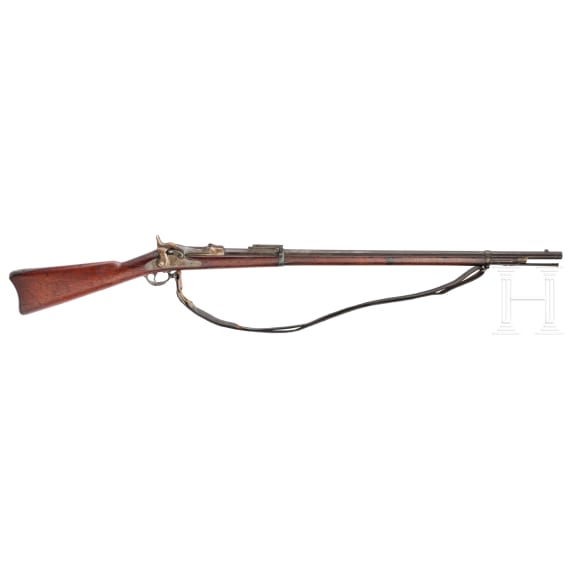 A Springfield Mod. 1873 "Trapdoor" rifle