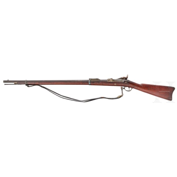 A Springfield Mod. 1873 "Trapdoor" rifle