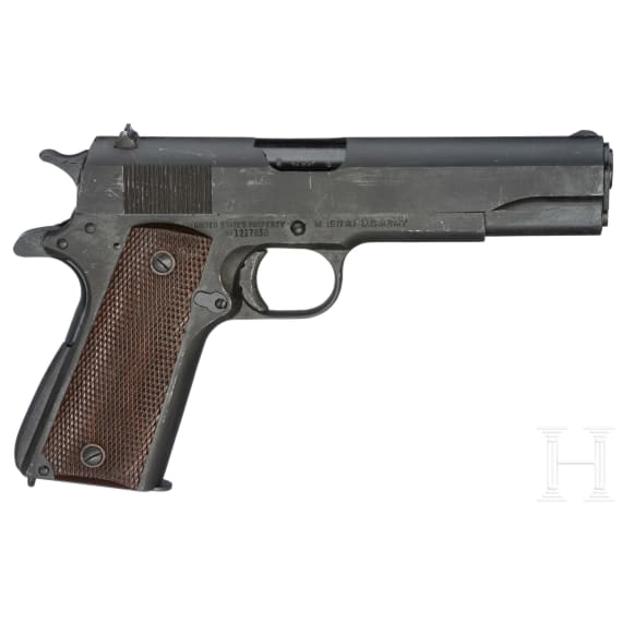 An M1911A1 by Ithaca, 1943