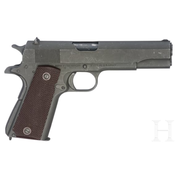 An Ithaca M1911A1, 1943