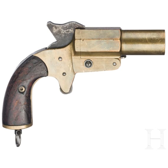 An A.H.Fox Gun Company Mod. Mark IV flare gun