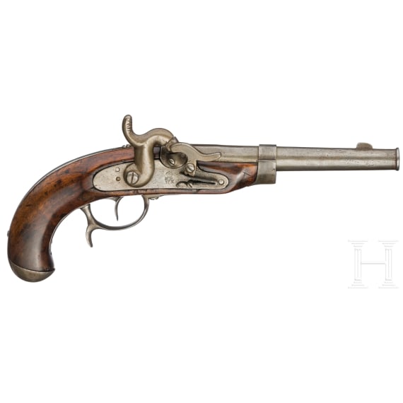Kavallerie-Perkussionspistole, Suhl, datiert 1851