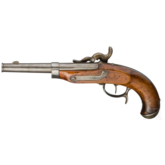Kavallerie-Perkussionspistole, Suhl, datiert 1851