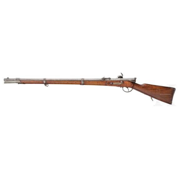 Perkussionsgewehr M1858/67 U-M II, mit Bajonett