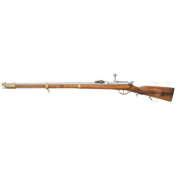 Z&uuml;ndnadel-Pikenb&uuml;chse Dreyse M 1854, Spandau