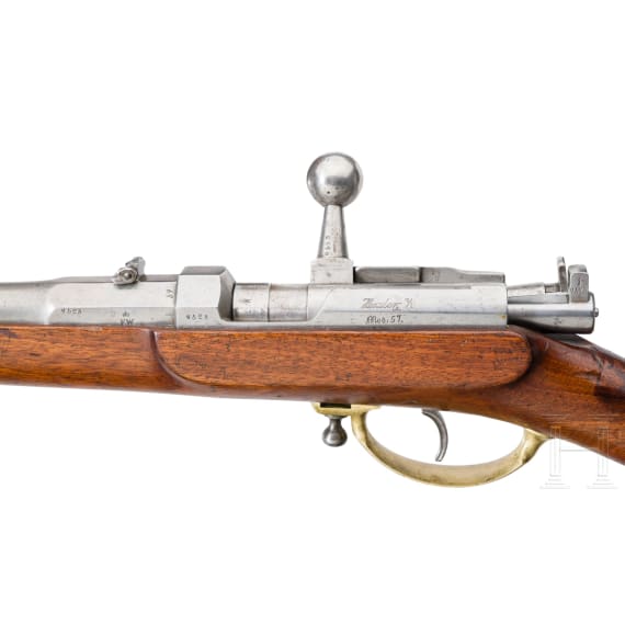 Z&uuml;ndnadel-Kavalleriekarabiner Dreyse M 1857, Herzberg, 1870