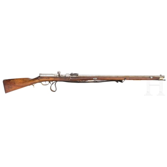 Z&uuml;ndnadel-F&uuml;siliergewehr M 60, nach Beck aptiert, Danzig, datiert 1862