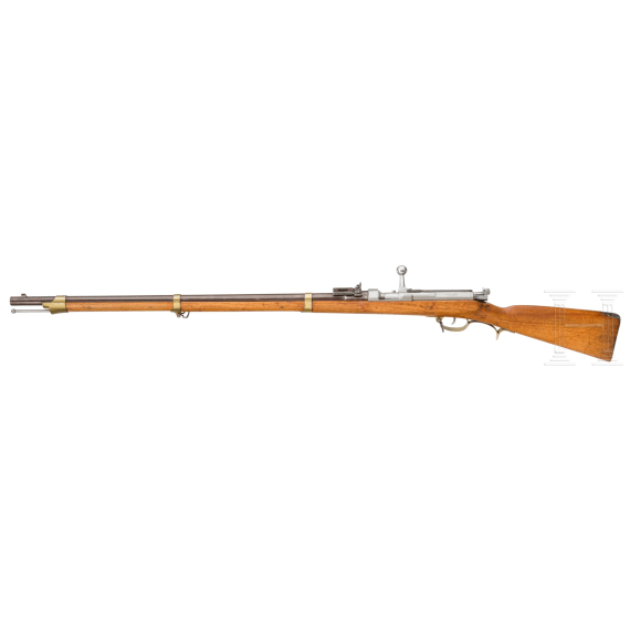Z&uuml;ndnadel-Infanteriegewehr Dreyse M 1862 mit Bajonett, Spandau, 1863