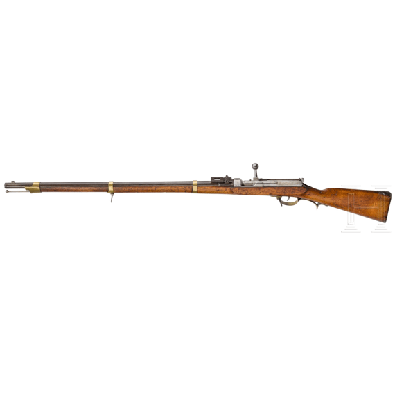 Preu&szlig;isches Z&uuml;ndnadelgewehr M/62, nach Beck aptiert mit Bajonett, S&ouml;mmerda, 1871