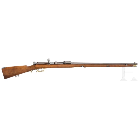 A Prussian M 1865 needle-fire rifle by Dreyse in Soemmerda