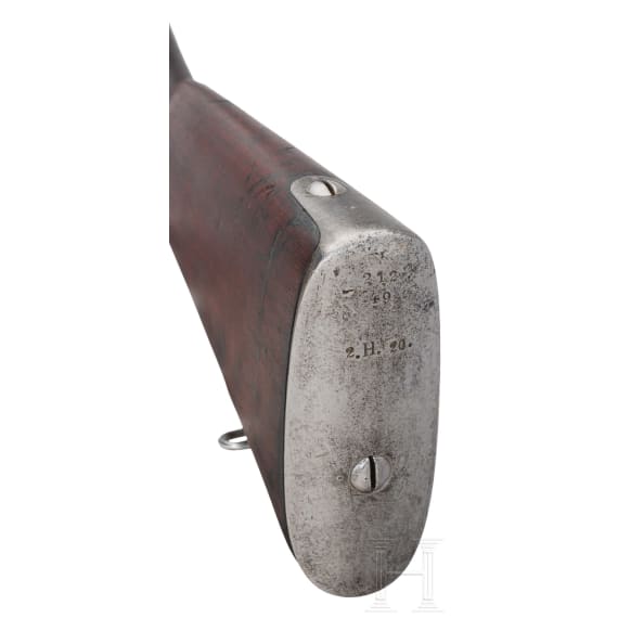 Chassepot M'le 1866 needle-fire carbine with Prussian conversion, St. &Eacute;tienne, 1869