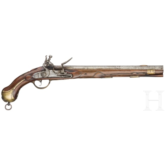 An M 1742 cuirassier flintlock pistol by Potsdam