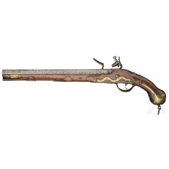 An M 1742 cuirassier flintlock pistol by Potsdam