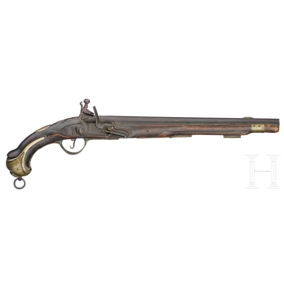 An M 1742 flintlock cuirassier pistol by Potsdam