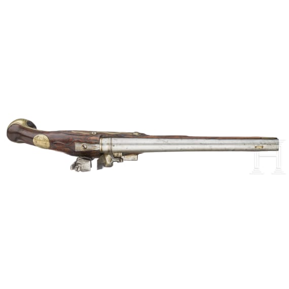 An M 1743/44 Hussar's flintlock pistol