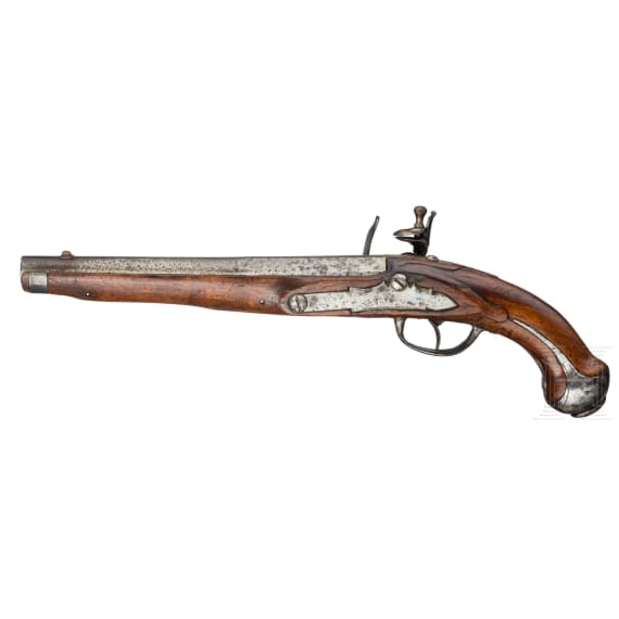 An Austrian flintlock cuirassier pistol M 1770