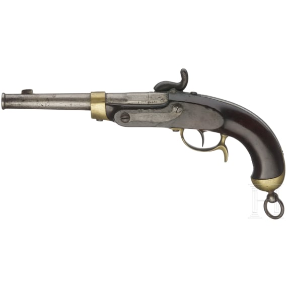 An M 1850 percussion pistol, Suhl