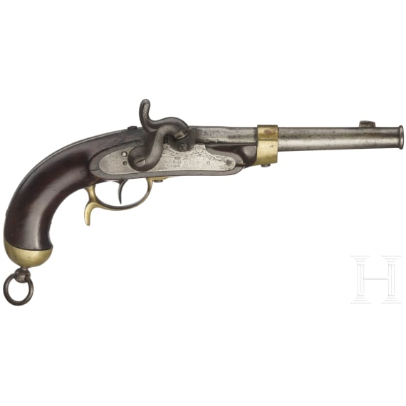 An M 1850 percussion pistol, Suhl