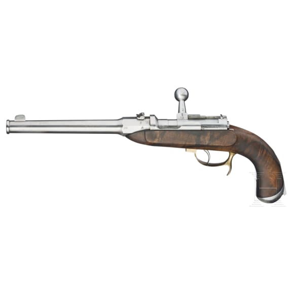 A needle-fire pistol 1856 after Dreyse, S&ouml;mmerda