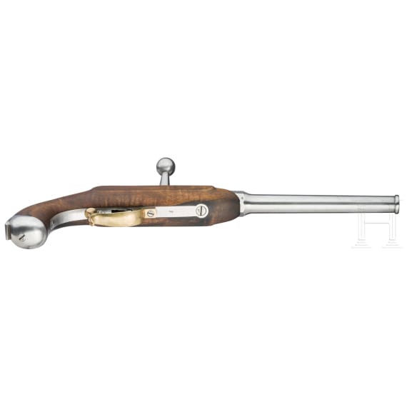 A needle-fire pistol 1856 after Dreyse, S&ouml;mmerda