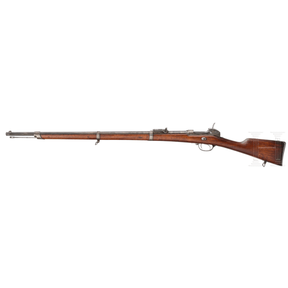 A Werder M 1869 rifle, modified
