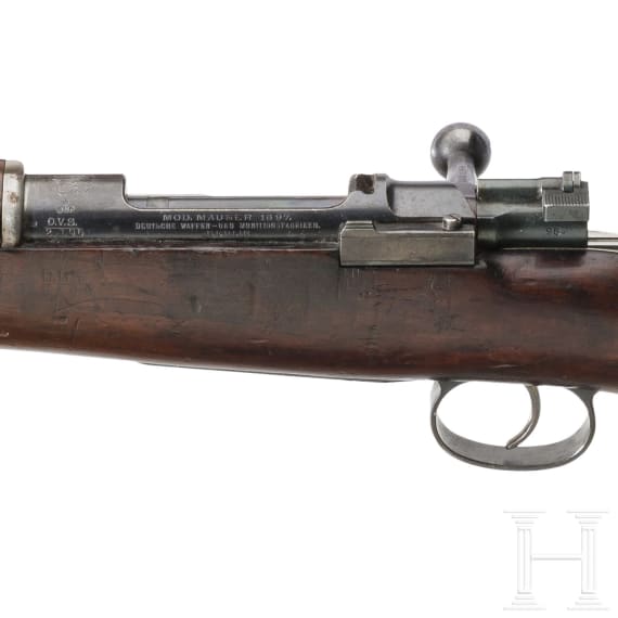 A DWM Mod. 1897 repeating rifle