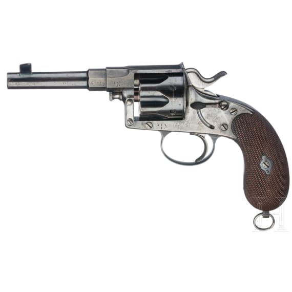 A Reichsrevolver Mod. 1883, V.C.S.&C.G.H. Suhl, ca. 1885