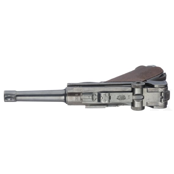 A DWM Luger, 1918, police