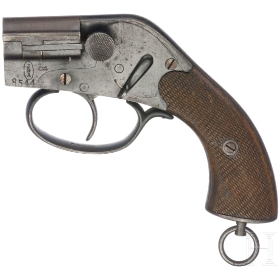 An Eisfeld system barrel-less flare gun, Ansch&uuml;tz