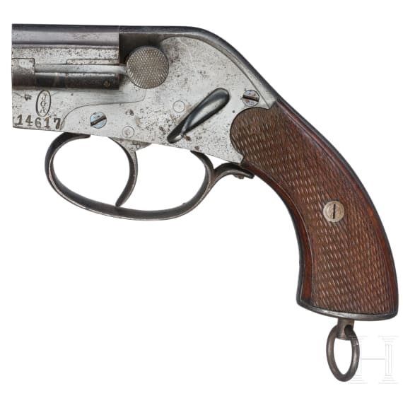 A barrel-less flare gun Eisfeld System, by Ansch&uuml;tz