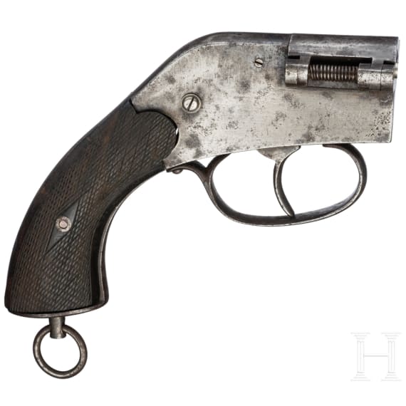 An Eisfeld system barrel-less flare gun, ca. 1918