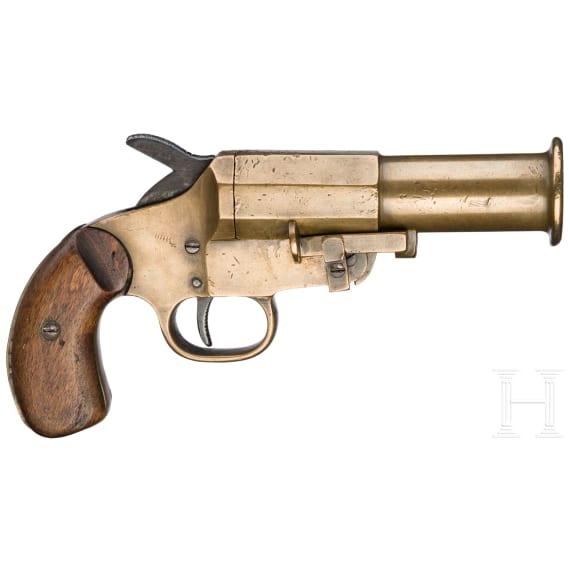 A Stantien & Becker single-barrel flare gun, Weber system