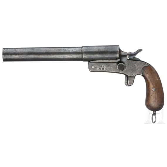 A Model "Push Button" flare gun by "J.K."