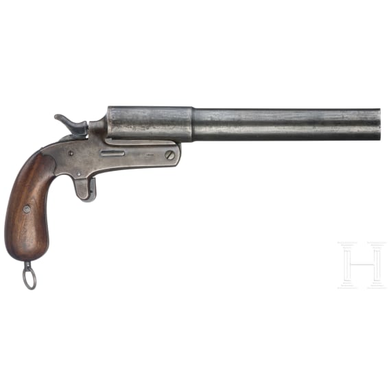 A Model "Push Button" flare gun by "J.K."