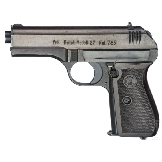 A CZ Mod. 27, Code "fnh", with holster