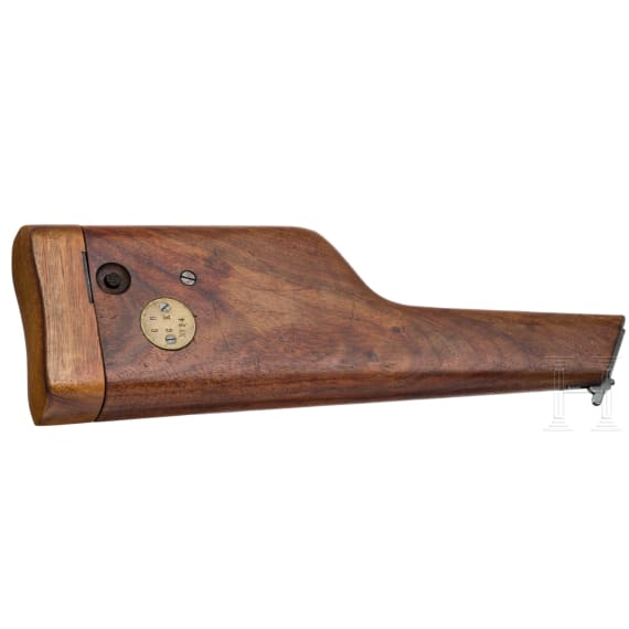 A Mauser Mod. C96 Postwar Bolo, with shoulder stock