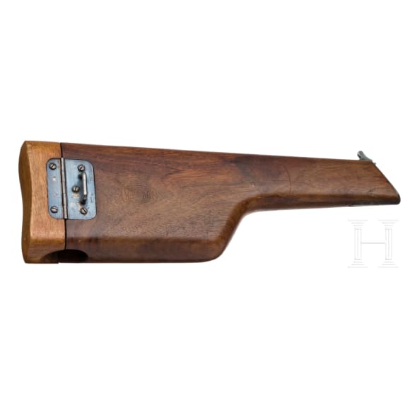 A Mauser Mod. C96 Postwar Bolo, with shoulder stock