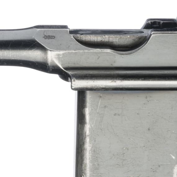 A Mauser Mod. C96 1932/712, with shoulder stock
