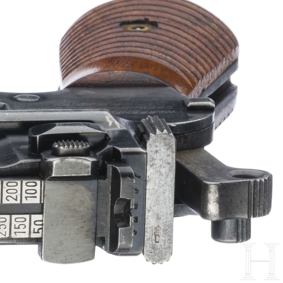 A Mauser Mod. C96 1932/712, with shoulder stock