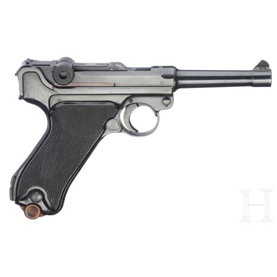 A Luger pistol by Mauser, 1939, police