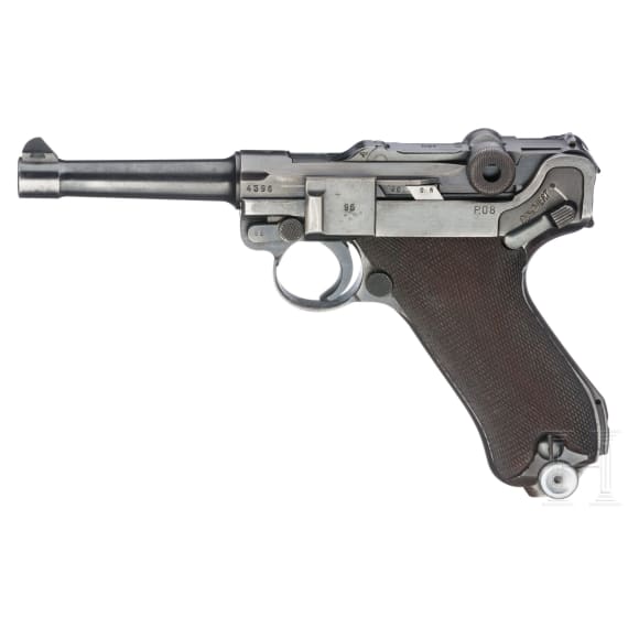 A Mauser Luger, 1942, code "byf"