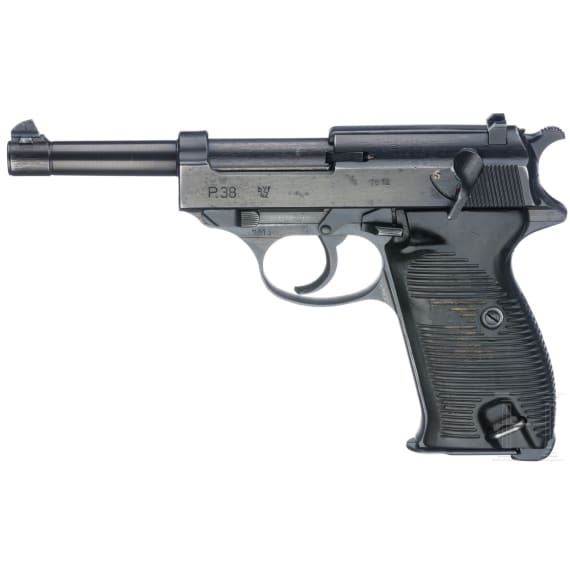 A Mauser P 38, coded "byf", 1942