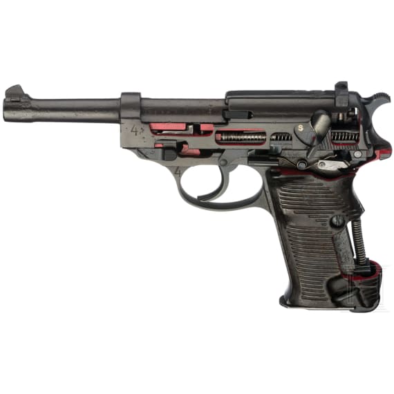 A Walther Mod. P 38, cut-away