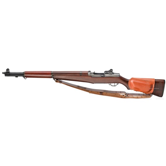 A Garand 30 M 1 semi-auto rifle